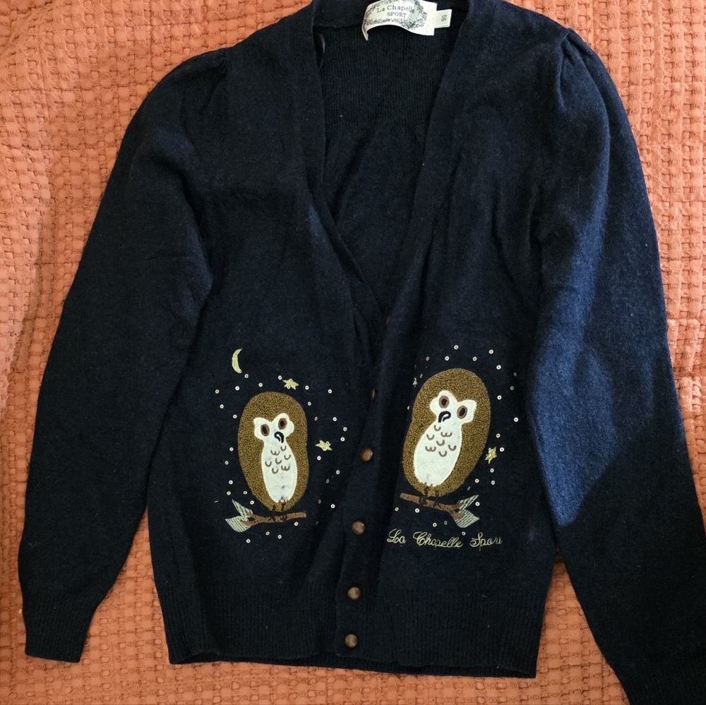 Owl Cardigan